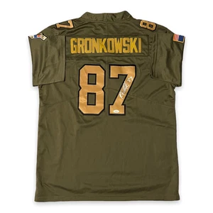 Rob Gronkowski Signed Autographed Patriots Jersey JSA - Picture 1 of 1