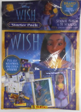 Panini Disney Wish Movie Starter pack. 31 Stickers Asha Limited Edition Card