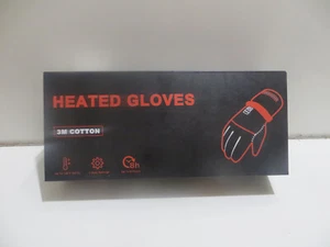 Sanfrink Heated 3M Cotton Unisex Gloves Size M w/ 3000mAh Rechargeable Batteries - Picture 1 of 3