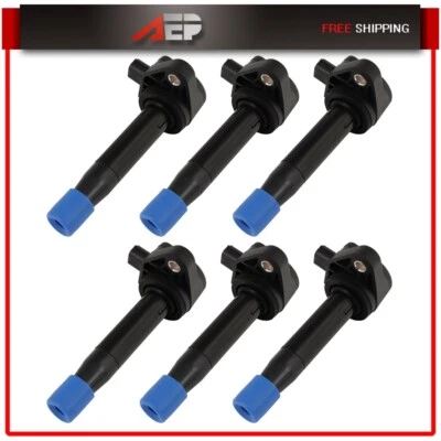 6PCS Ignition coils for 2008-2012 Honda Accord 2011-2017 Honda Odyssey 3.5L - Image 1 of 3