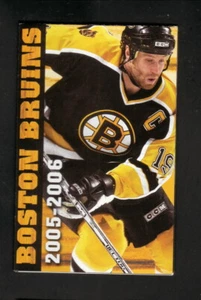 Boston Bruins--Joe Thornton--2005-06 Pocket Schedule--TD Banknorth - Picture 1 of 2