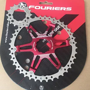 Ingranaggio a denti Fouriers CNC 40T 42T per Pignone a cassetta Shimano 34/36t 10s K2 - Foto 1 di 9