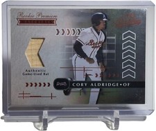 2001 Absolute Memorabilia Premiere Materials /700 Cory Aldridge #152 Rookie RC