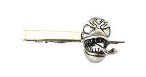  VENOM 3D Silvertone Metal Enamel TIE CLIP - Picture 1 of 1