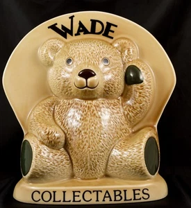 Large Wade Swap Meet 1998 Teddy Bear Plaque - Picture 1 of 5