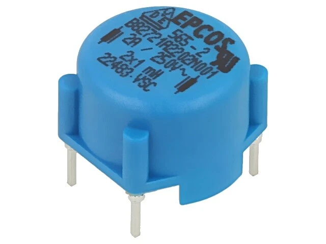 B82721A2202N001 Drossel: common mode THT 1mH 2A 80mΩ Rastermaß: 15x10mm ±30 - Bild 1 von 1