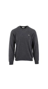 Maglione Lacoste a girocollo, colore Gris, modello Ah3449 El6 - Imagen 1 de 2