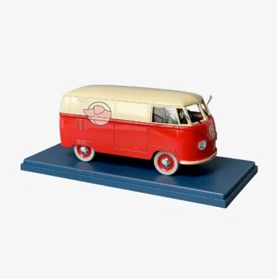 Modellino auto HERGE TINTIN MR CUTTS VW VAN #13 1/24 merce autentica - Immagine 1 di 4
