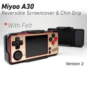 Felt Miyoo A30 Grip 2-in-1 A30 Screen Cover Reversible Comfort Grip Felt Lining - Picture 1 of 8