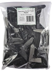 Rolltrak 25mm Fly Screen Corner Stake - 10 Pack - R3712B50 - Picture 1 of 1