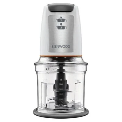 Kenwood Tritatutto elettrico 500W (500ml) EASYCHOP Chp61 100Wh Bianco e Grigio - Immagine 1 di 4