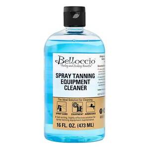 16oz Belloccio Spray Tanning Equipment Cleaner, Clean Airbrushes Spray Tan Guns
