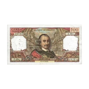 France billet 100 francs Corneille 1976 TTB - Série X.984 - Fay 65.54 - P.149 - Imagen 1 de 2
