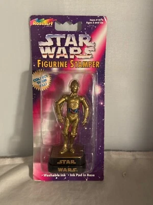 1997 RoseArt Star Wars C-3PO 4" Figurine Stamper - Image 1 of 2