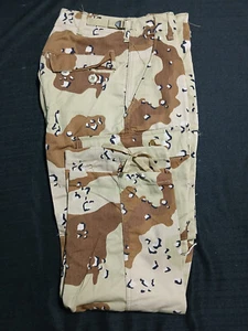 New Genuine U.S Gulf War 6-Color Chocolate Chip Desert Pants Deadstock X-Small - Picture 1 of 3