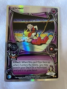 Yu Yu Hakusho TCG C116 Stomp 1st Edition Alliance Foil - Picture 1 of 3