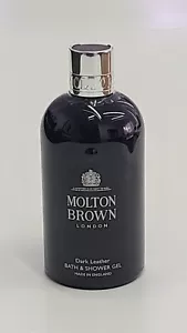 Molton Brown Dark Leather Bath and Shower Gel 10 fl oz - Picture 1 of 9