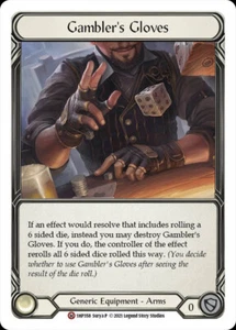FAB Gambler's Gloves - History Pack 1 Card # 358 - Picture 1 of 1