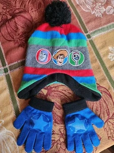Toy Story 4 Winter Hat & Glove Set Sz 2-4T - Picture 1 of 2