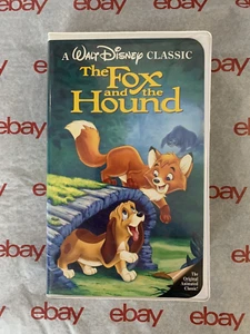 WALT DISNEY BLACK DIAMOND CLASSIC THE FOX AND THE HOUND 1994 VHS STOCK #2041 - Picture 1 of 4