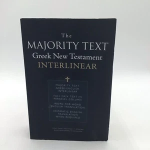 Majority Text Greek New Testament Interlinear Paperback by Arthur L. Farstad - Picture 1 of 6