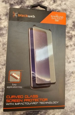 Protector Pantalla Blackweb Samsung Galaxy S8 Nuevo Cristal Curvo Foto 1 de 4
