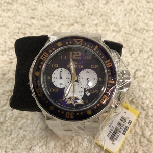 Reloj Hombre Invicta NFL Baltimore Ravens 52mm Nuevo 30257 - Imagen 1 de 8