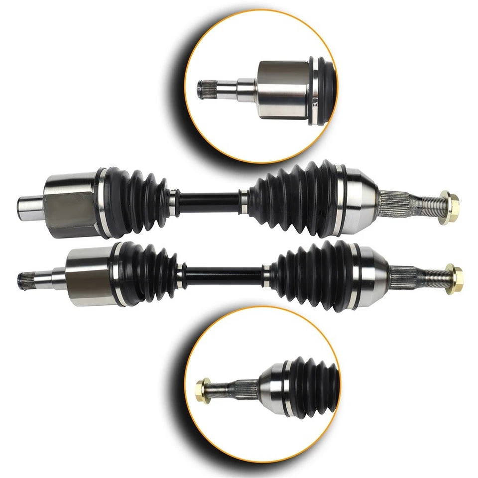2 peças eixo dianteiro esquerdo e direito CV para 1997-2004 Oldsmobile Silhouette 3.4L - Imagem 1 de 4