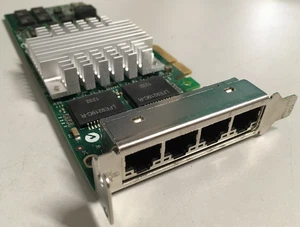 7054739 Sun Oracle Quad-Port PCIe Gigabit UTP Ethernet Network Adapter (Low Pro) - Picture 1 of 5