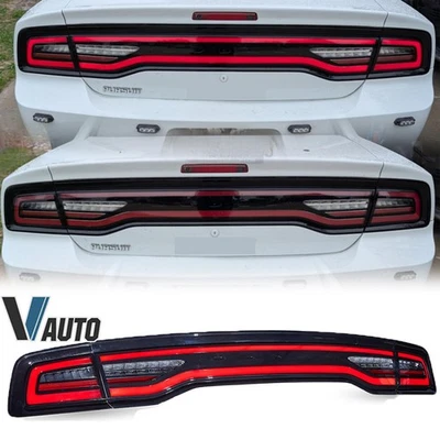 LED Tail Light Upgrade DRL w/Startup Sequential For Dodge Charger 2011-2014 3PCS - Image 1 of 4