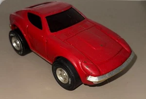 Vintage 1970s Tonka Tin Car Nissan Fairlady Z Red Japanese Complete - Picture 1 of 11