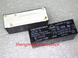 10pcs 5pins 24V TAKAMISAWA JS24-K 8A Relè - Foto 1 di 1