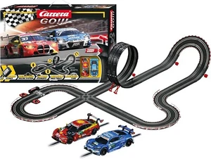 Carrera GO!!! Power Lap 1/43 Slot Car GT3 Racing Set BMW vs Audi 62560 - Picture 1 of 5