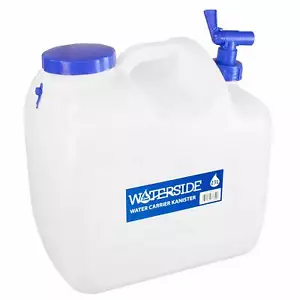Water Canister 23 Liter Fresh Water Canister with Tap Camping Water Tank HDPE - Picture 1 of 5
