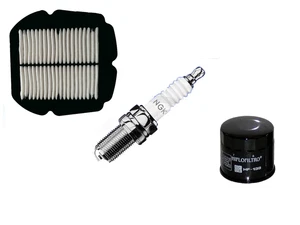 SUZUKI SFV 650 GLADIUS ab 09 Luftfilter Ölfilter 4 Zündkerzen Wartungskit Satz - Bild 1 von 1