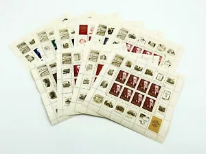 Postage Stamps 10 Sheets 100 Years Lenin 1870-1970 Full Issue USSR MNH - Picture 1 of 12