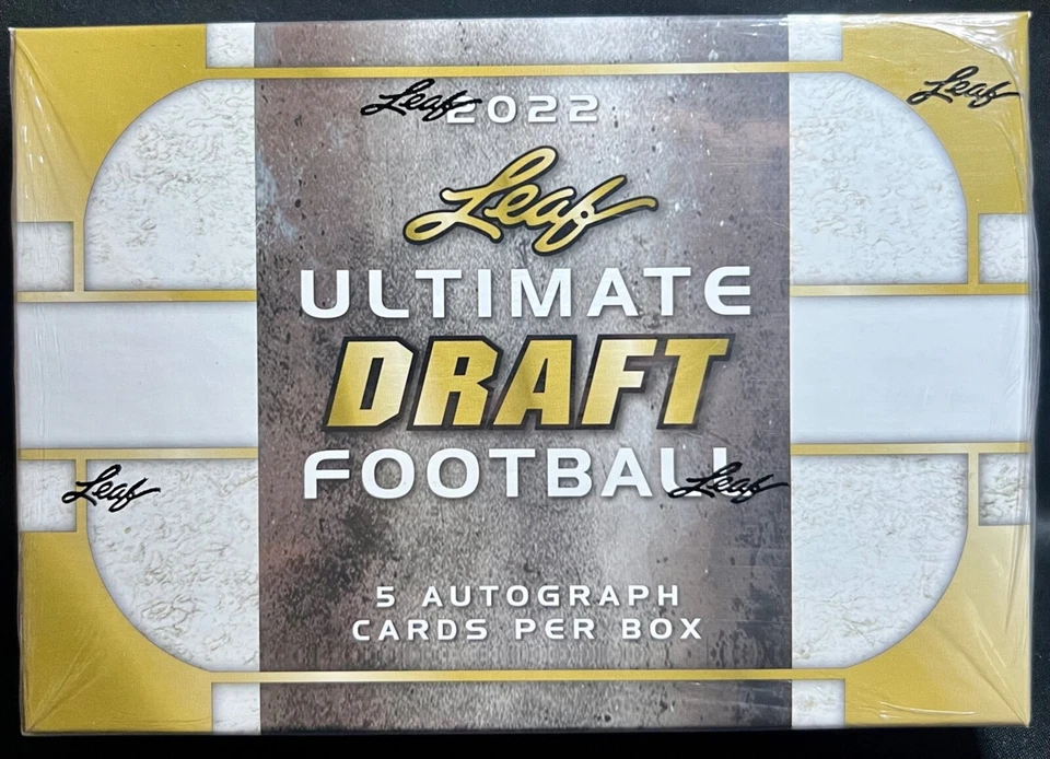 2022 Leaf Ultimate Draft Factory Sealed Hobby Box - Image 1 of 1