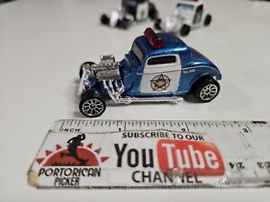 Matchbox Superfast 1933 Ford Coupe Sheriff Police # 508 Thailand baseplate. MBX