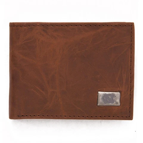 North Carolina Tarheels UNC Wallet Bifold Leather Wallet Cover