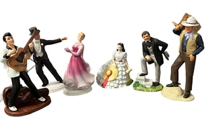Lotto 6 figurine Avon Images Of Hollywood Fred Astaire Clark Gable Vivien Leigh - Foto 1 di 13