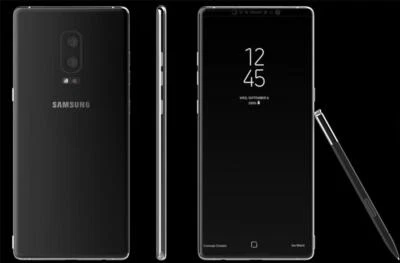 Samsung Galaxy Note 8 SM-N950U - 64 GB - Midnight Black (Unlocked) *Open Box* - Image 1 of 4