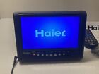 Haier Portable 7" Digital LCD TV Power Cord Remote A/V Monitor Antenna