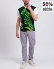 RRP€350 FUMITO GANRYU T-Shirt Size 2 L Floral Design Short Sleeves Round Collar