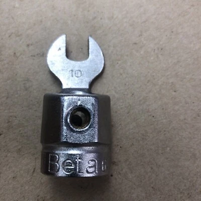 Llave de mandíbula abierta Beta Tools de 10 mm para barras de torsión, falta un botón de liberación Foto 1 de 4