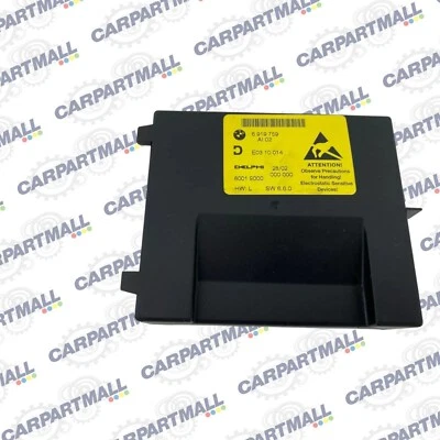 02-05 BMW 745Li Front Center Console iDrive Navigation Control Module 6919759 Foto 1 de 4