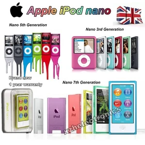 NEW sealed APPLE IPOD NANO 7TH GENERATION 16GB-Free Shipping 1 year warranty - Picture 1 of 18