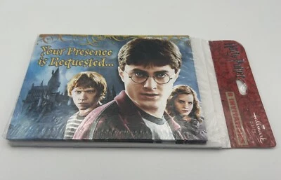 Hallmark Party (Paquete de 8) Paquetes Invitaciones de Fiesta Temáticas Harry Potter HP De Colección Foto 1 de 4