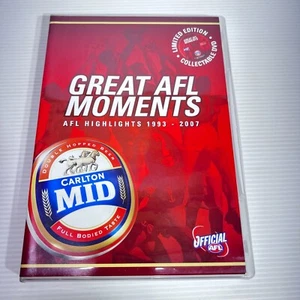 Greatest AFL Marks Of All Time & Great AFL Moments 1993-2007 DVD - Picture 1 of 3
