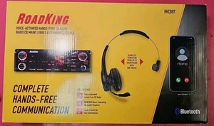 RoadKing Aktywowane głosem głośnomówiące radio cb / Podłącz do CB i smartfona (RKCBBT) - Zdjęcie 1 z 4