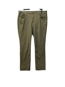 G/Fore Pants Mens 38x31 Green Tech Performance Straight Golf Preppy G4 - Picture 1 of 6